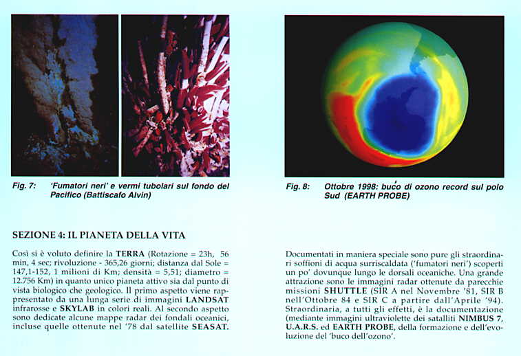 Sezione 4: Il pianeta della vita: la Terra