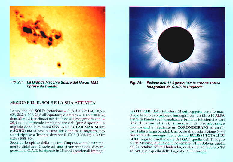 Sezione 12: Il Sole e la sua attivit